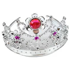 Set de frumusețe prințesă cu tiara, ac de păr, cercei și baghetă imaginea 3