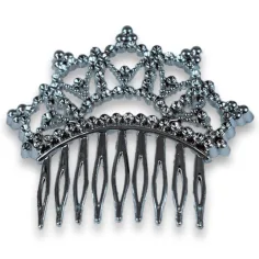 Set de frumusețe prințesă cu tiara, ac de păr și accesorii imaginea 3