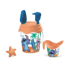 Set de găleți pentru nisip cu model Lilo&Stitch - Mondo Toys
