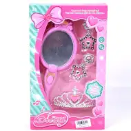 Set de înfrumusețare cu oglindă muzicală, lănțișor și cercei