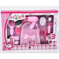 Set de înfrumusețare cu ruj și uscător de păr 10 bucăți set