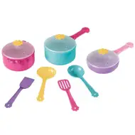 Set de joacă bucătărie colorată 10 bucăți - Wader