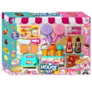 Set de joacă înghețată cu pizza și accesorii