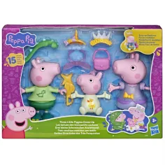 Set de joacă pentru îmbrăcat Peppa Pig – Cei trei purceluși - Hasbro