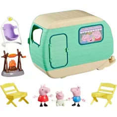 Set de joacă Peppa Pig cu rulota celor trei purceluși și figurine – Hasbro imaginea 3