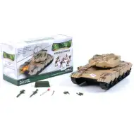 Set de joacă tanc cu accesorii culoare specială deșert