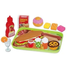 Set de mâncare cu muffin și tavă imaginea 2