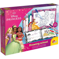 Set de școală de desen cu Prințesele Disney - Lisciani