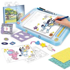 Set pentru școala de desen Bluey cu planșetă de desen iluminată – Lisciani imaginea 2