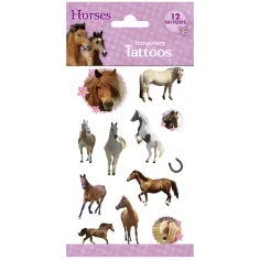 Set de tatuaje cu model ecvestru - Totum