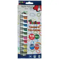 Set de tempera 7,5ml 12 bucăți
