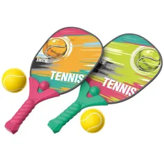 Set de tenis cu două mingi imaginea 2