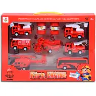 Set de vehicule pompieri 7 bucăți