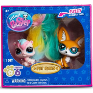Set figurine cu animăluțe Littlest Pet Shop Pet Pairs – seria 6