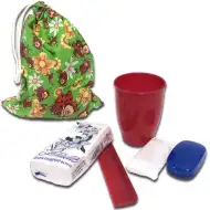 Set igienă în sac textil