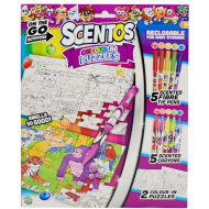 Set puzzle colorabil Scentos