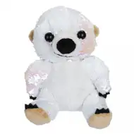 Shimmeez: Simiflitter urs polar 20 cm figurină pluș