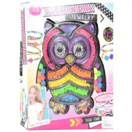 Show Your Style: Set de bijuterii de mărgele în depozit de bufniță cu peste 200 de margele colorate