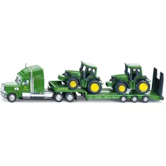 SIKU Camion cu tractoare John Deere set de joc 1/87 imaginea 1