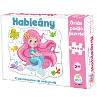 Sirenă puzzle uriaș de podea 12 bucăți