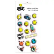 Smiley 3D Puffy Stickers set 10x22cm