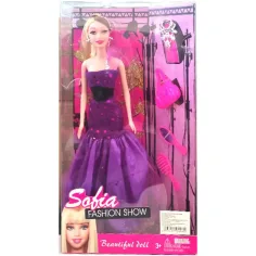 Sofia Fashion Show păpuşă care călătoreşte cu extra haine în 2 variante imaginea 3