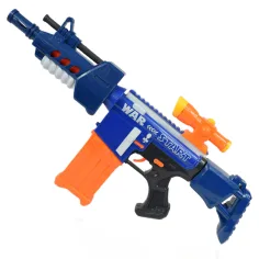 Soft Bullet Gun: Pistol electric cu burete cu magazie si cartuse in doua versiuni 60cm imaginea 2