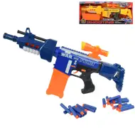 Soft Bullet Gun: Pistol electric cu burete cu magazie si cartuse in doua versiuni 60cm