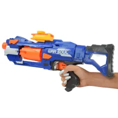 Soft Bullet Gun: Pistol manual cu magazie rotativă dimensiune 44cm imaginea 6