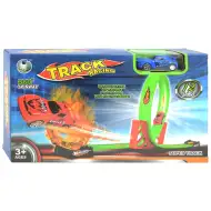 Speed Track 12 bucăți pistă de cursă cu buclă de 360° și mașină 1/64