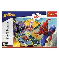 Spider-Man în plasă 60 bucăți puzzle - Trefl