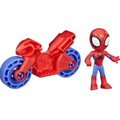 Spider-Man și prietenii săi uimitori: Spidey și motocicleta lui – set de joacă - Hasbro imaginea 2