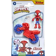 Spider-Man și prietenii săi uimitori: Spidey și motocicleta lui – set de joacă - Hasbro