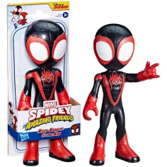 Spider-Man: Spidey și prietenii lui uimitori, figurină Supersized Miles Morales - Hasbro