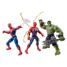 Spider-Man Zi nou: ActionVerse Figură de acțiune set de 3 bucăți – Hasbro imaginea 4
