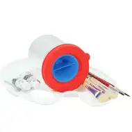 Spirit: 10 bucăți set tempera, pensulă și tavă pentru pensulă