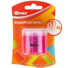 Spirit: Ascuțitor de plastic cu 2 găuri, disponibil în mai multe culori, pachet de 1 bucată imaginea 2