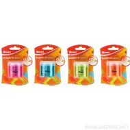 Spirit: Bobo ascuțitoare plastic 2 gaură mai multe culori 1bc pachet