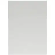 Spirit: Burete foaie spumă decorativă sclipici culoarea albă A4 1bc