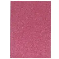 Spirit: Burete spumă foaie sclipici decorativ culoarea roz A4 1bc