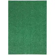 Spirit: Burete spumă pentru decor sclipici în culoarea verde închis A4 1 bucată