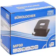 Spirit: capsator metal negru două găuri MP30