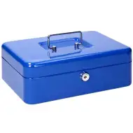 Spirit: casetă bani culoarea albastră 2 bucăți cheie CB190 300x240x88mm