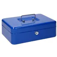 Spirit: casetă bani dimensiune mică culoarea albastră - CB320