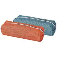 Spirit: Classy penar cilindru în culoare portocaliu sau albastru 18,5x6,5cm