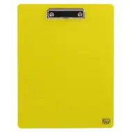 Spirit: clipboard cu fixare culoare galbenă de mărimea A4