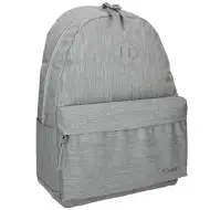 Spirit: Club gri ghiozdan rotunjit, rucsac 44x33x17cm