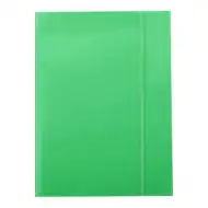 Spirit: culoare galben deschis mapă cu elastic mărimea A4