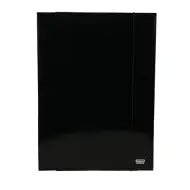 Spirit: culoare negru mapă cu elastic mărimea A4