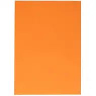 Spirit: Decorativ hârtie carton foaie culoarea portocaliu 70x100cm